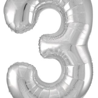 MN16 Number 3 Silver מספר כסף x1