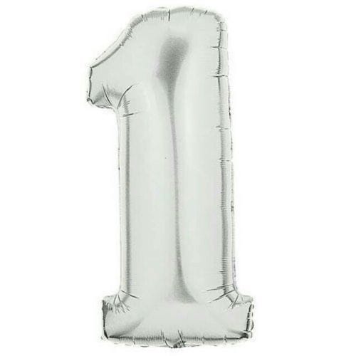 MN32 Number 1 Silver ספרה כסף x1