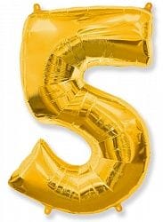 MN7 Number 5 Gold ספרה זהב x1