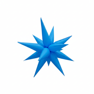 Neon magic star blue 19 Inch כוכב קוצים  ניאון תכלת x1