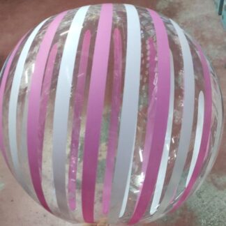 CB24 Bobo balloon Printed pink balloon בלון בובו עם הדפסה ורוד x1