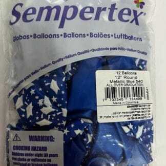 RSp12 Sempertex /540 Metallic Blue AO GRADUATION סיום לימודים x12