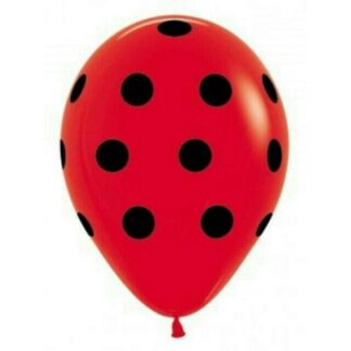 RSp12 Sempertex /015 Fashion Red bug dots חיפושית x50