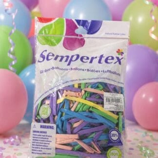 S260 Sempertex /600 Pastel Assorted matte מעורב בהיר x100