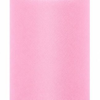 gaudze roll pink color -6"*100yards גליל טול ורוד x1
