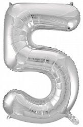 MN34 Number 5 Silver ספרה כסף x1