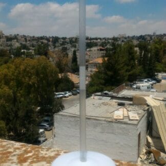 עמוד מים שולחני לאירוע בחוץ גובה 60 ס"מ x1