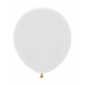 RS18 Sempertex /390 Crystal Clear שקוף פיה רחבה בלון מתנה x25
