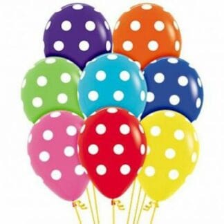 RSp12 Sempertex /000 Fashion Assorted color white dots נקודות x50