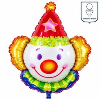 MM32 Red clown 80*63cm ליצן x1