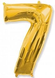 MN7 Number 7 Gold ספרה זהב x1