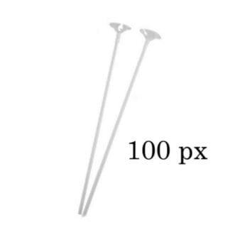 Balloon holder stick מקל ורוזטה x100