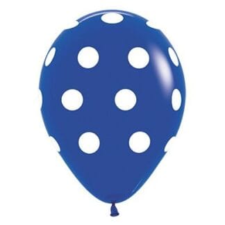 RSp12 Sempertex /041 Fashion Royal blue dots כחול נקודות x50