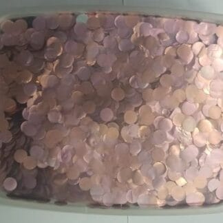 Confetti gr500 rosegold נצנצים קונפטי רוזגולד x1