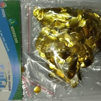 Confetti gr50 gold נצנצים קונפטי זהב x1
