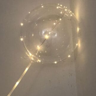 שרשרת לד לבלון סיליקון 3מ צהוב - yellow led 3m x1