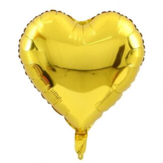 MH18 Gold heart  מיילר לב זהב x1