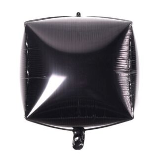 MC22 Cube balloon black בלון קוביה שחור x1