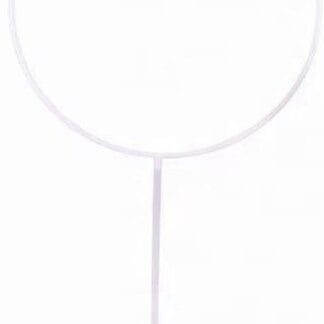 עמוד עם עיגול חישוק קוטר 75סיימ   round balloon stand x1
