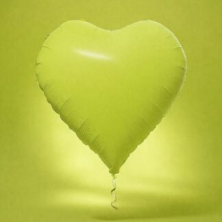 MH18 neon yellow מיילר לב  ניאון צהוב x1