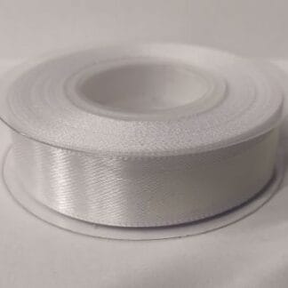 סרט סאטן לבן עובי 2 ס"מ 25 יארד x1