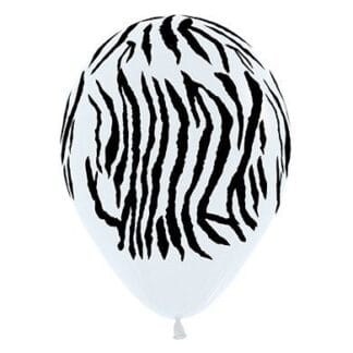 RSp12 Sempertex /005 Fashion White All Over Zebra זברה x12