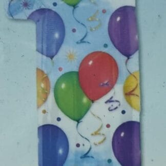 MN34 Number 1 coler ספרה צבעוני x1