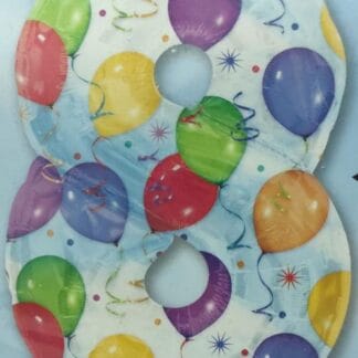 MN34 Number 8 coler ספרה צבעוני x1