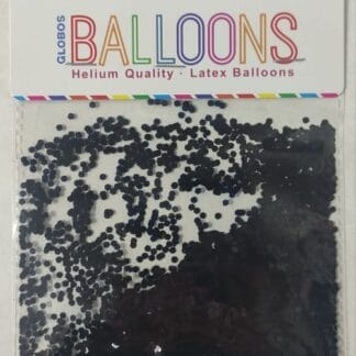 Confetti gr15 black נצנצים קונפטי קטנים שחור x1