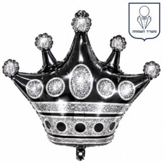 M24 medium crown black כתר בנוני שחור x1