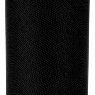 gaudze roll black color -6"*100yards גליל טול שחור x1