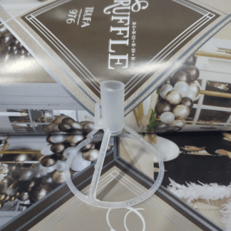 רוזטה למקל לבלון סיליקון cup for BoBo stick x1