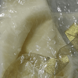 balloon decorative gauze yellow - טול לבלונים 2מ* 1.6