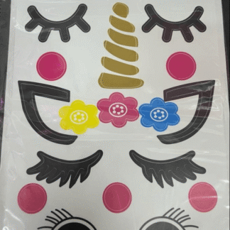 Unicorn sicker מדבקת חד קרן x1