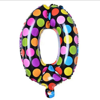 MN16 Number 0 Color ספרה צבעונית x1