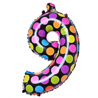 MN16 Number 9 Color ספרה צבעונית x1