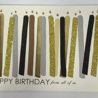 כרטיס ברכה "Happy Birthday"