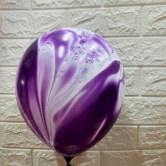 12" b705 Marble Purple שר הבלונים שיש סגול x50