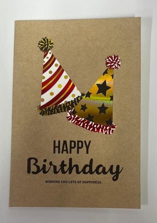 כרטיס ברכה "Happy Birthday"