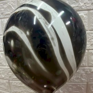 12" b706 Marble Black שר הבלונים שיש שחור x50