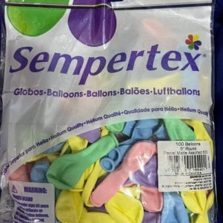 RS05 Sempertex /600 Pastel Matte Assorted מעורב מקרון x 100