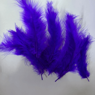 feathers violet נוצות צבע סגול x1