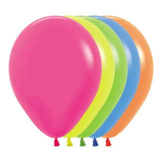 RS12 Sempertex /200 Neon Assorted Colors מעורב זוהר x100