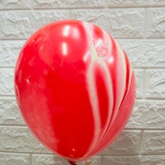 10" b701 Marble Red  שר הבלונים שיש אדום x50