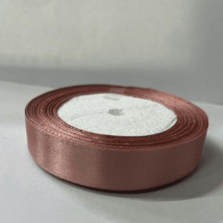 סרט סאטן רוזגולד 2 ס''מ 25 יארד  x1 סין
