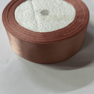 סרט סאטן רוזגולד 3.5 ס''מ 25 יארד x1  סין