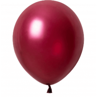 5" b302 Pearly Burgundy שר הבלונים בורדו פנינה x50