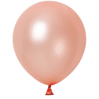 5" b308 pearly rose gold שר הבלונים רוזגולד פנינה x50