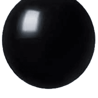 36" b025 black שר הבלונים שחור x3