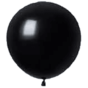 RM18 Multiballoon /m006 Black שחור x10 למחוק